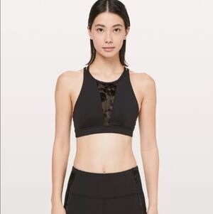 Lululemon Flocked Energy Bra